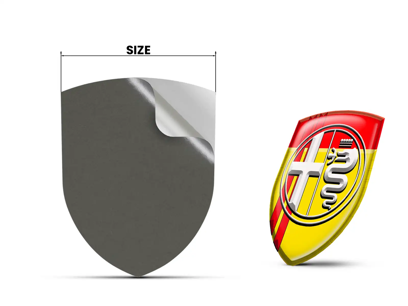 Alfa Romeo Windschutzsticker Universal Exklusiv Anpassbar